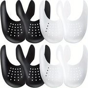Set of 4 Shoe Crease Protectors Stretch Toe Area Sneaker Wrinkle Prevention