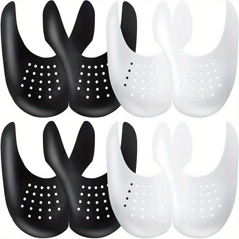 Set of 4 Shoe Crease Protectors Stretch Toe Area Sneaker Wrinkle Prevention