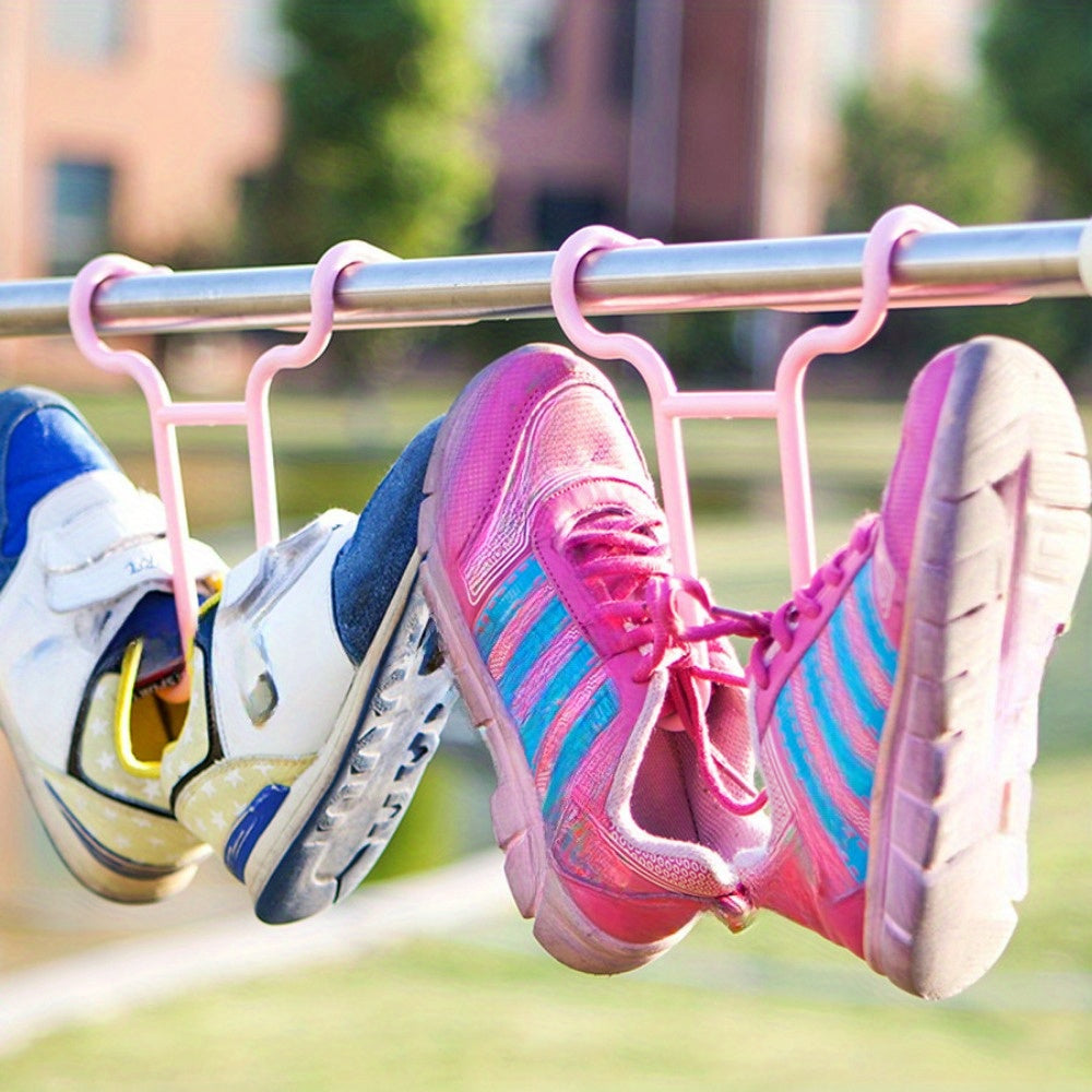 4 ta joyni tejovchi poyabzal tashkilotchilari to'plami - sport va oddiy poyabzallar uchun ko'p funksiyali saqlash yechimi, mustahkam plastik konstruktsiya, ko'chma dizayn