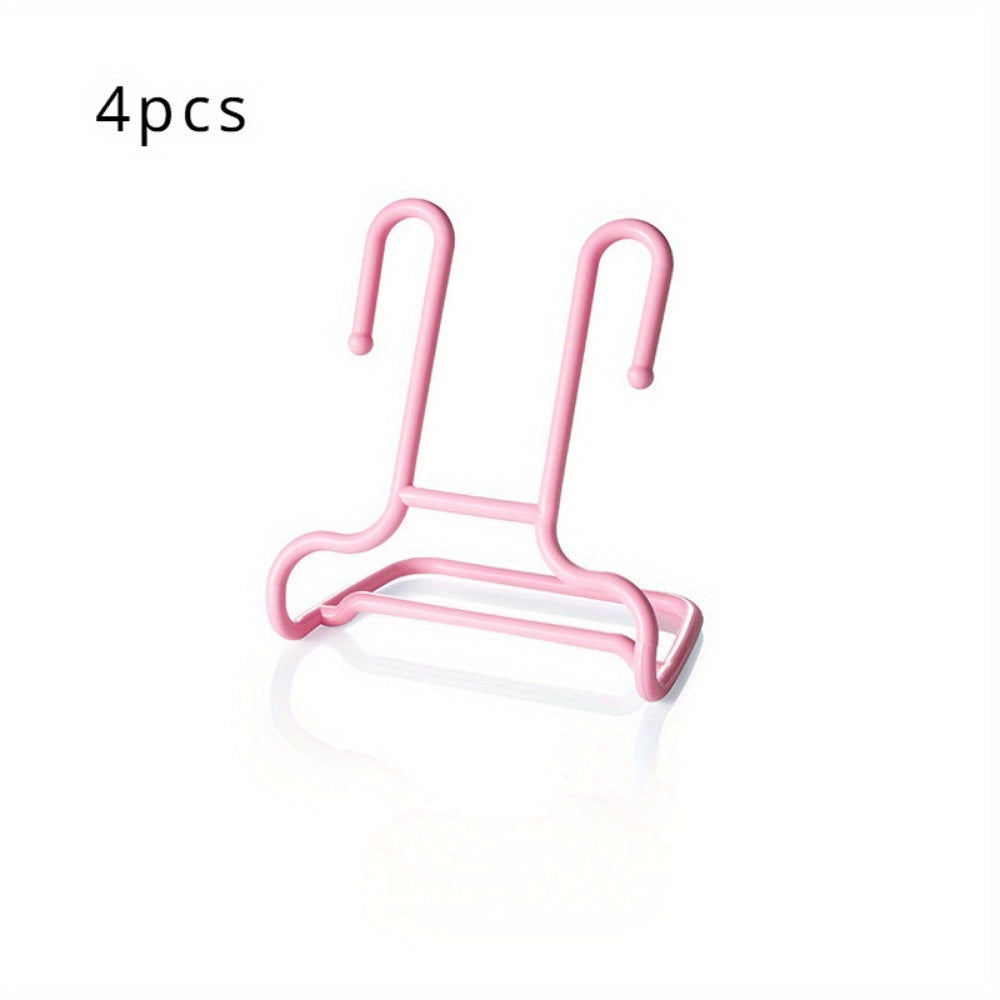 4 ta joyni tejovchi poyabzal tashkilotchilari to'plami - sport va oddiy poyabzallar uchun ko'p funksiyali saqlash yechimi, mustahkam plastik konstruktsiya, ko'chma dizayn