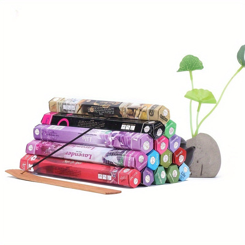 20-Pack Aromatherapy Incense Sticks with Spice Scent for Relaxation Yoga Meditation