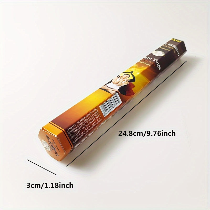 20-Pack Aromatherapy Incense Sticks with Spice Scent for Relaxation Yoga Meditation
