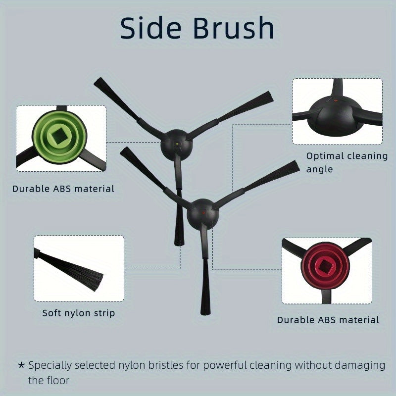 Robot Vacuum Cleaner Set with Multiple Brushes Filters and Mops for Home Use