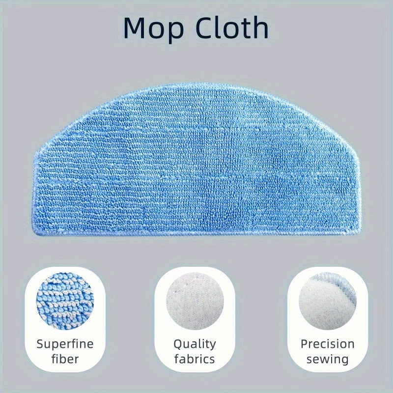 Robot Vacuum Cleaner Set with Multiple Brushes Filters and Mops for Home Use