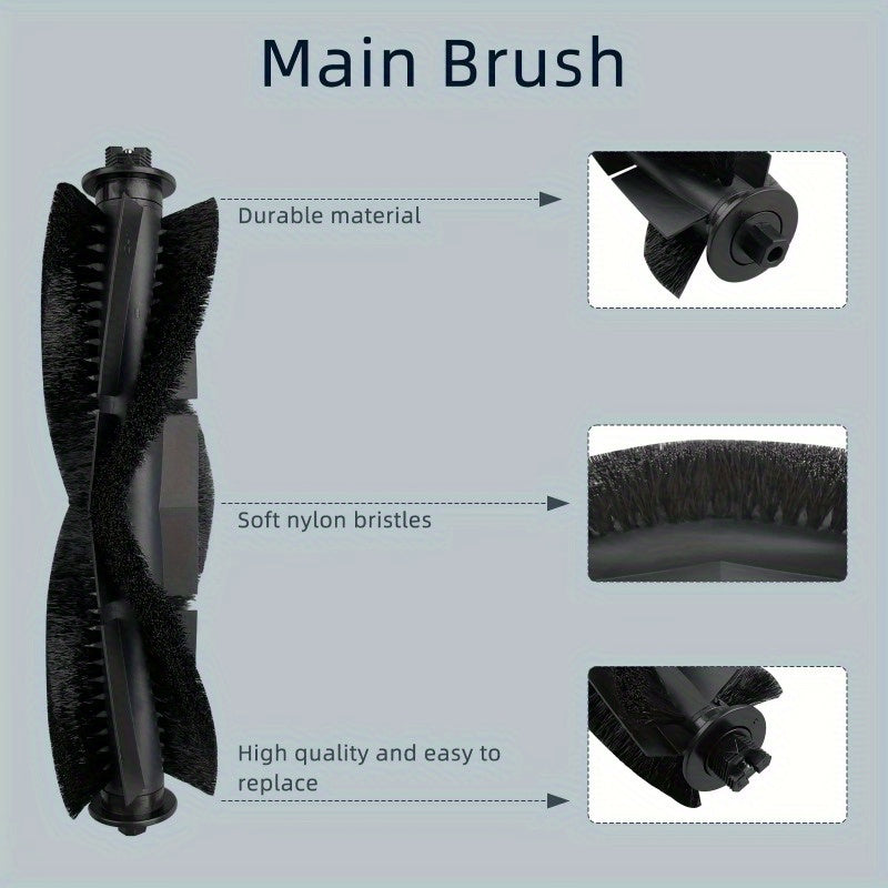 Robot Vacuum Cleaner Set with Multiple Brushes Filters and Mops for Home Use