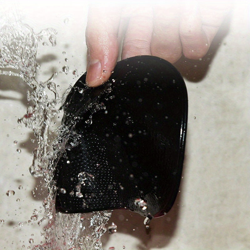 Faux Leather Car Dashboard Non-Slip Mat 15x10cm Washable Reusable