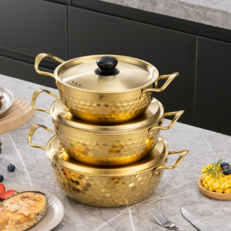 Cazuela de acero inoxidable para fideos, utensilio de cocina antiadherente resistente a la corrosión, de larga duración

Source:
Stainless Steel Noodle Pan Cookware Non-Stick Resistant to Corrosion Long-Lasting