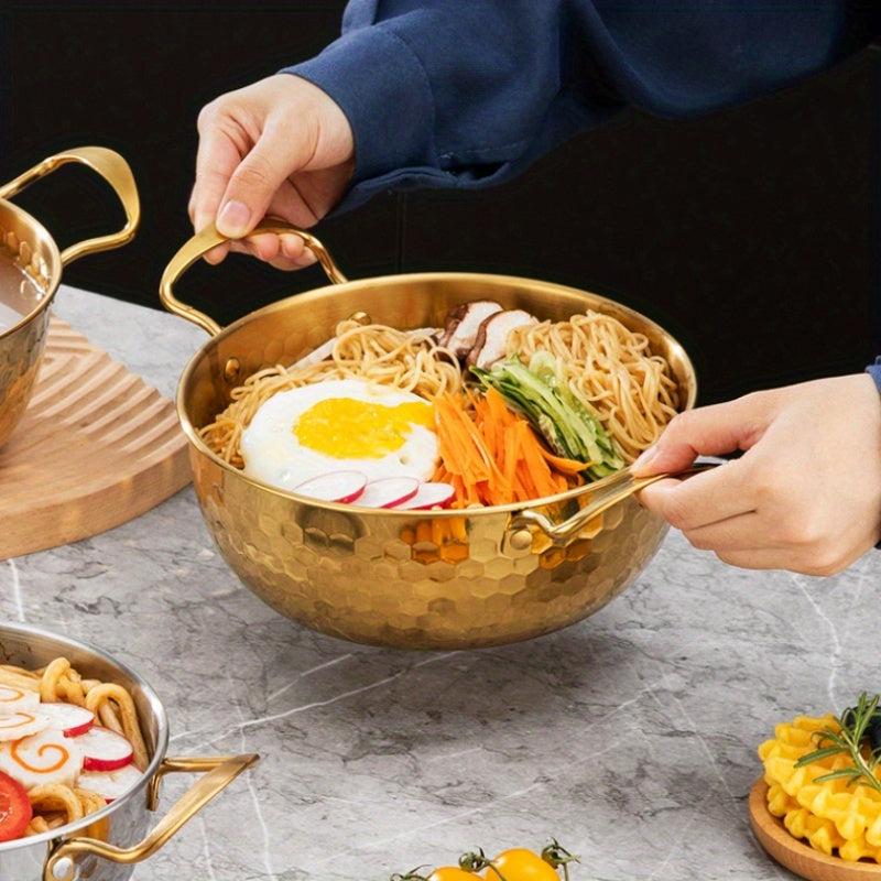 Cazuela de acero inoxidable para fideos, utensilio de cocina antiadherente resistente a la corrosión, de larga duración

Source:
Stainless Steel Noodle Pan Cookware Non-Stick Resistant to Corrosion Long-Lasting