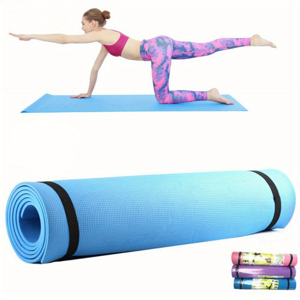 EVA Yoga Mat 4mm Non-Slip Moisture-Proof Lightweight for Home Gym and Yoga