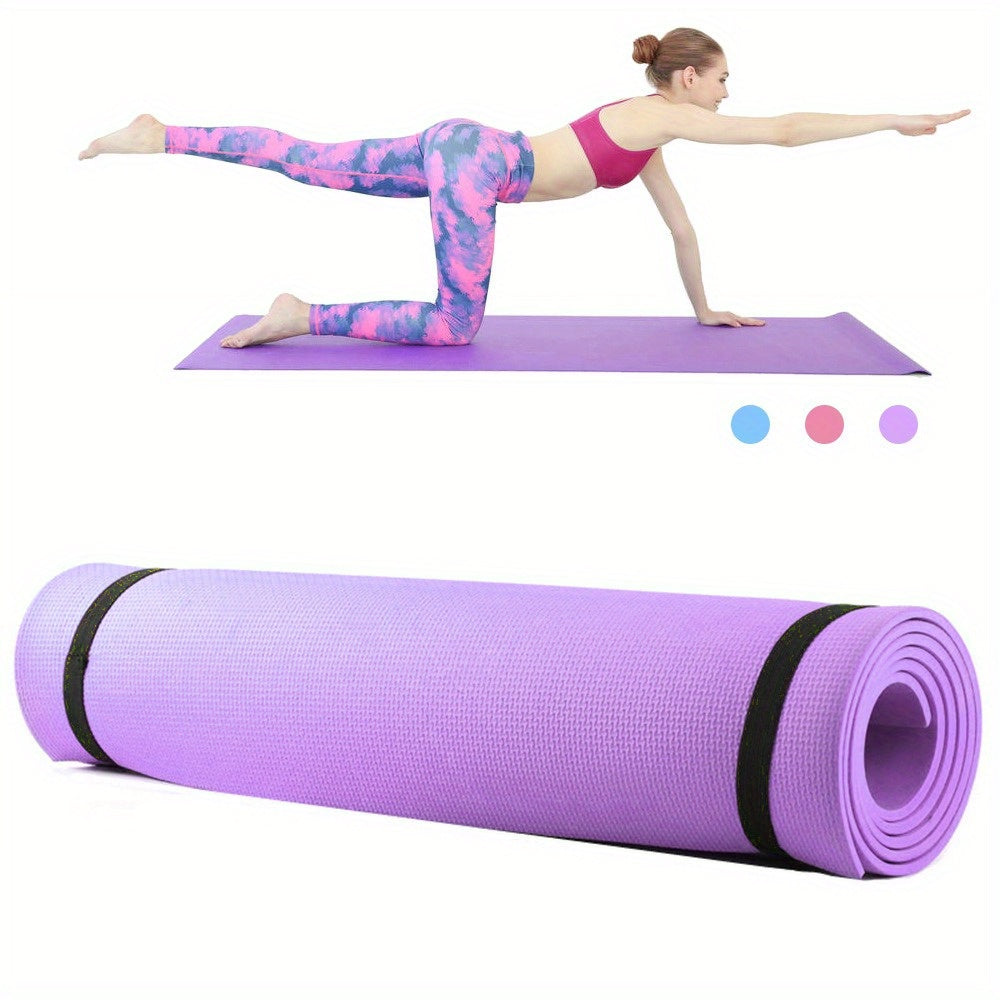 EVA Yoga Mat 4mm Non-Slip Moisture-Proof Lightweight for Home Gym and Yoga