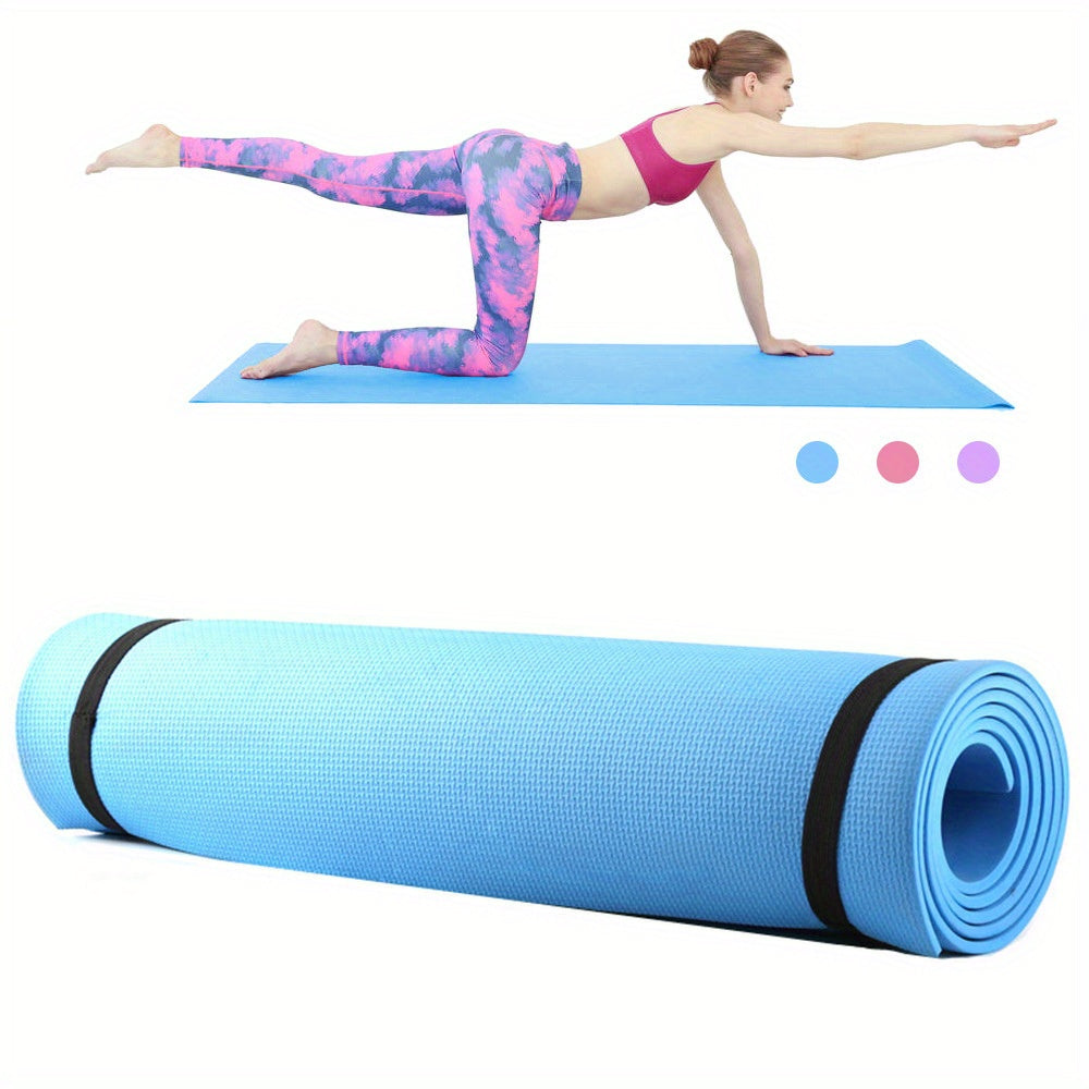 EVA Yoga Mat 4mm Non-Slip Moisture-Proof Lightweight for Home Gym and Yoga