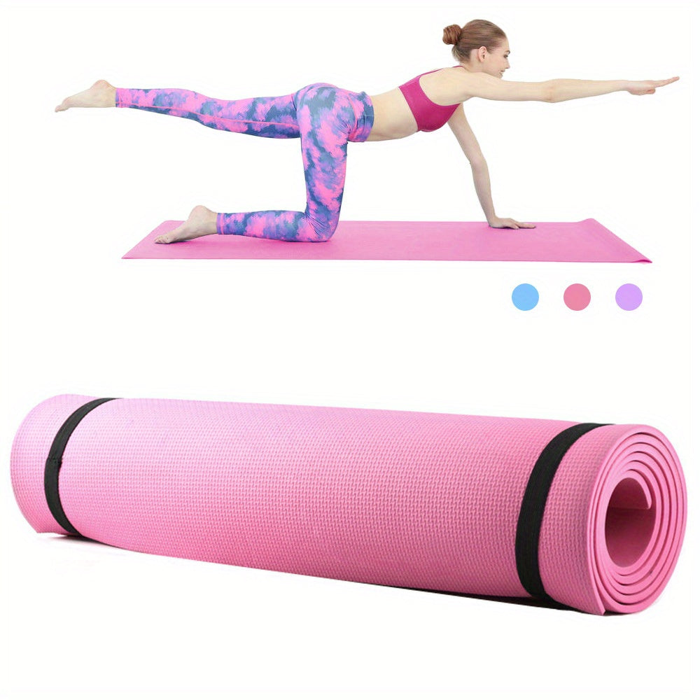 EVA Yoga Mat 4mm Non-Slip Moisture-Proof Lightweight for Home Gym and Yoga