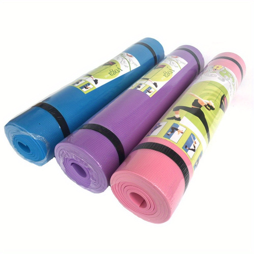 EVA Yoga Mat 4mm Non-Slip Moisture-Proof Lightweight for Home Gym and Yoga