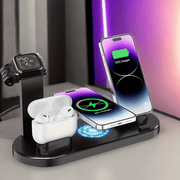 3-in-1 Wireless Charging Station for iPhone, AirPods, Samsung Galaxy