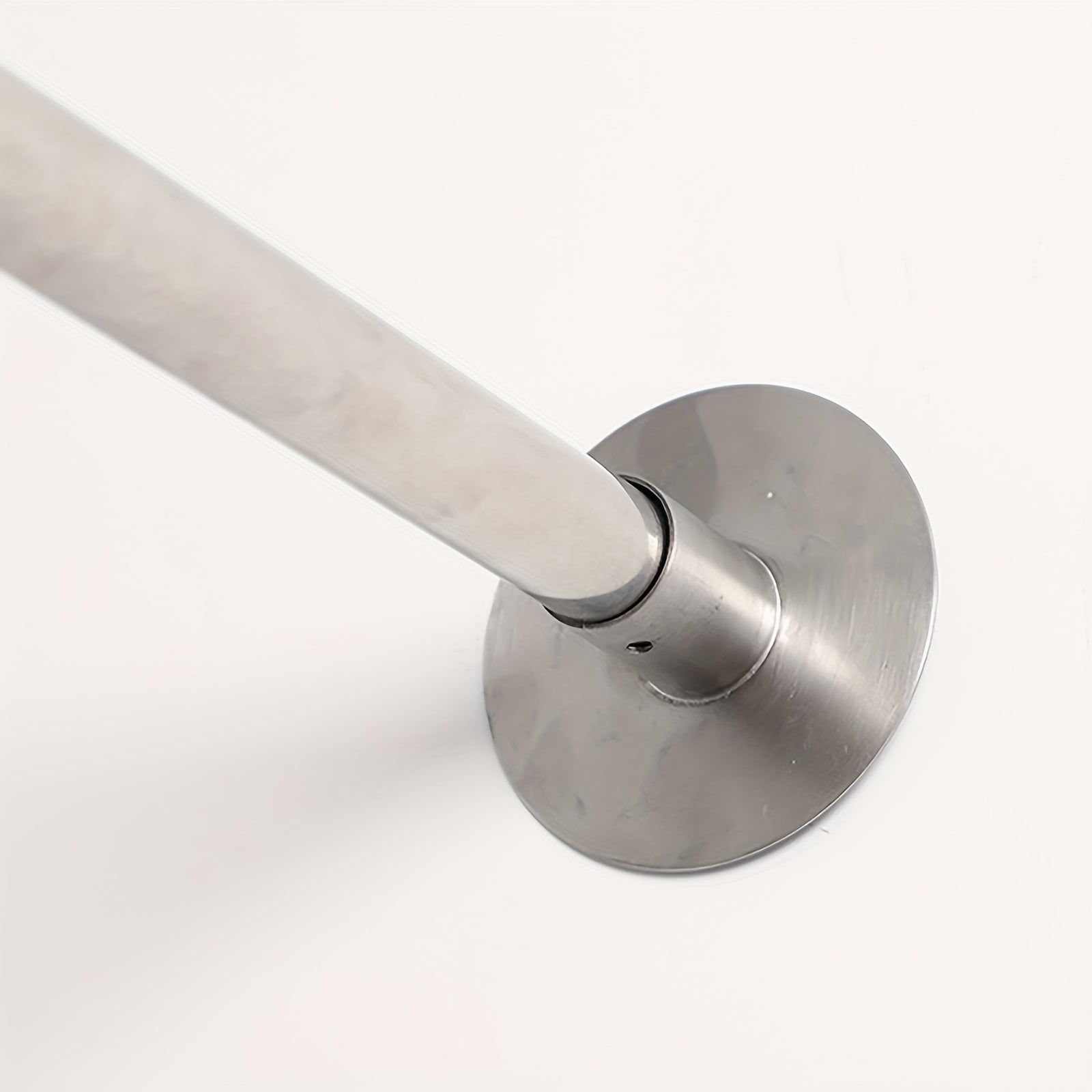 Adjustable Stainless Steel Shower Curtain Rod No Drilling Durable Stylish Bathroom