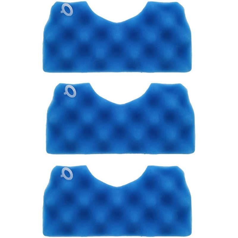 Replacement 3-Pack Filter Set for Vacuum Cleaner, Includes Floor Attachment Filters