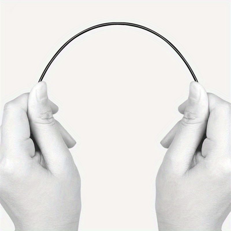 Men's Automatic Folding Umbrella Waterproof Windproof Sun Protection Solid Color