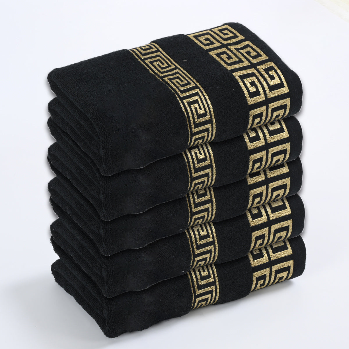 Paxta qo‘l sochiqlari, yumshoq, namlikka chidamli, tikilgan, juftliklar yoki Valentin uchun 34x75cm yoki 50x100cm