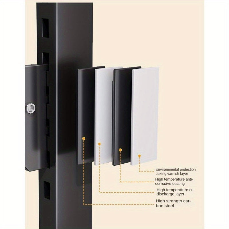 Expandable Metal Kitchen Shelf Rack for Microwave and Appliances