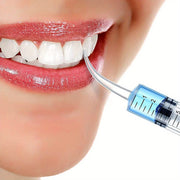 Зубные ирригаторы 12 мл одноразовые прозрачные с изогнутым наконечником для ухода за полостью рта