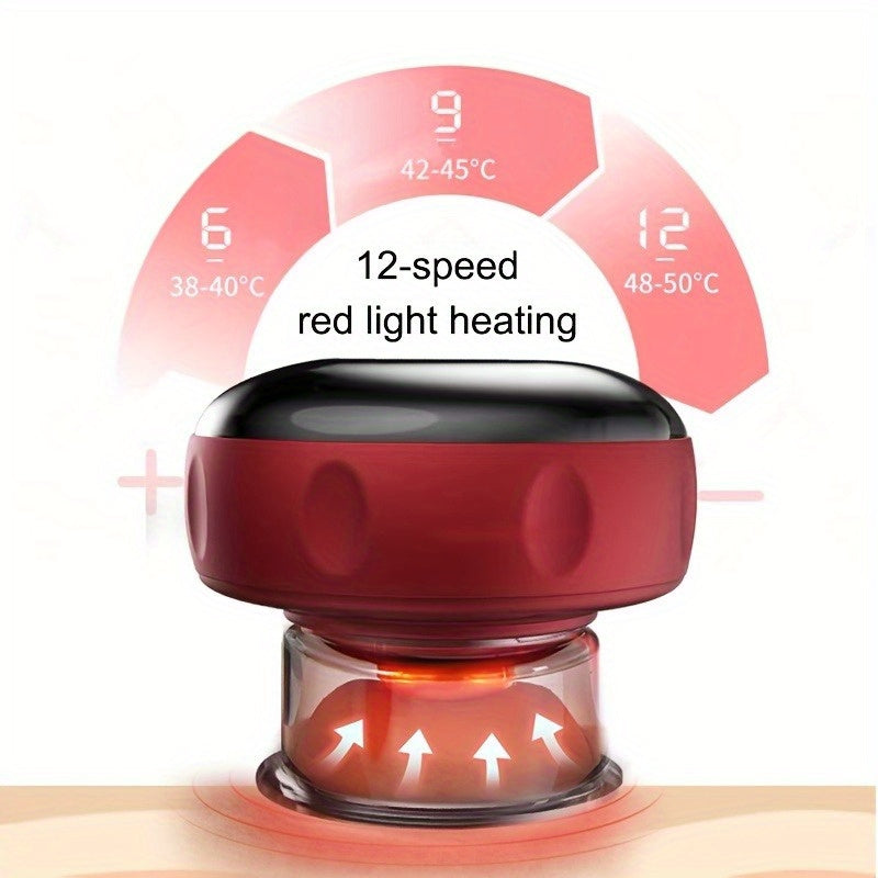 Smart Vacuum Cupping Massager for Home and Travel Suitable for Men and Women