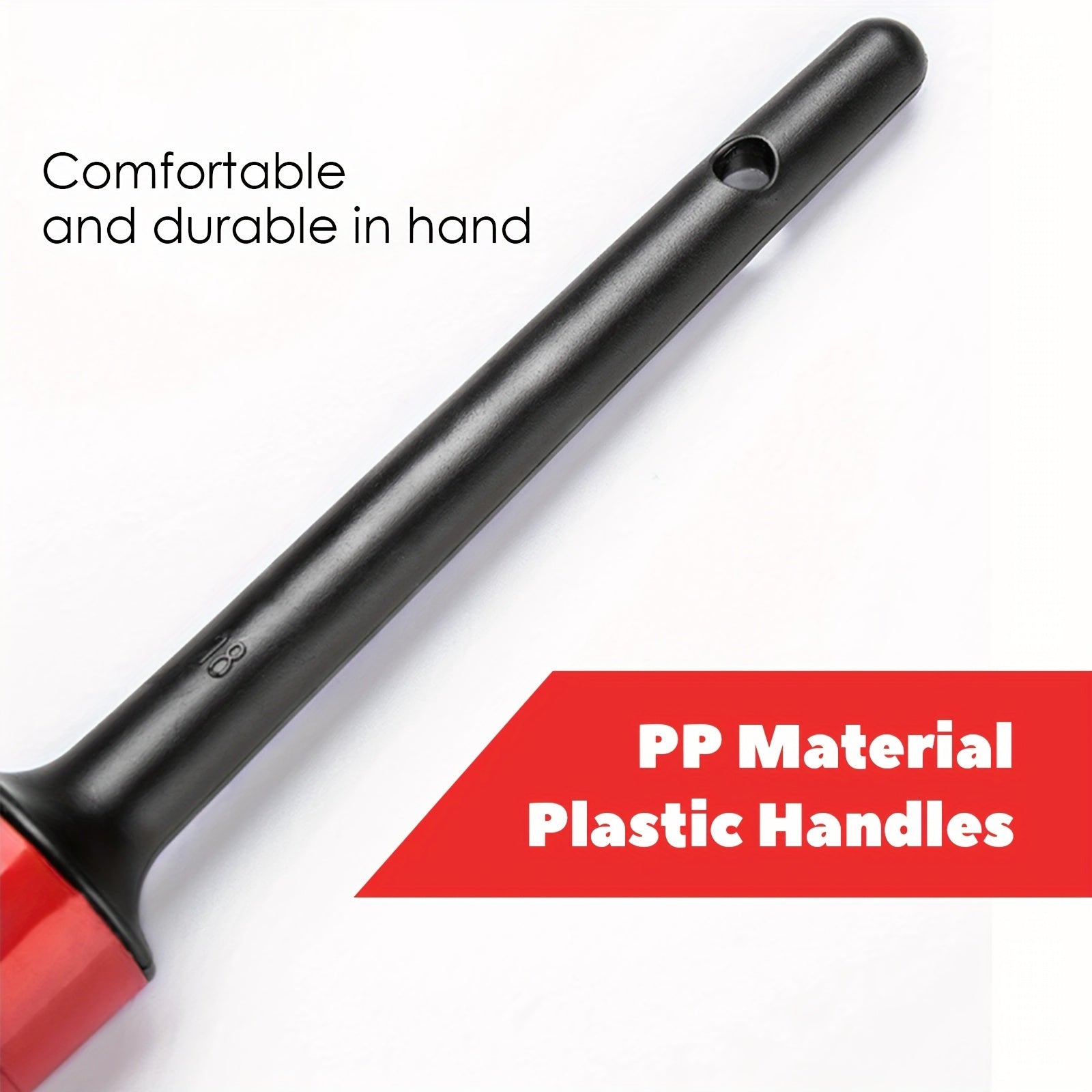 Набор из 5 кистей для детализации автомобиля для колес, интерьера, панели приборов и вентиляционных отверстий