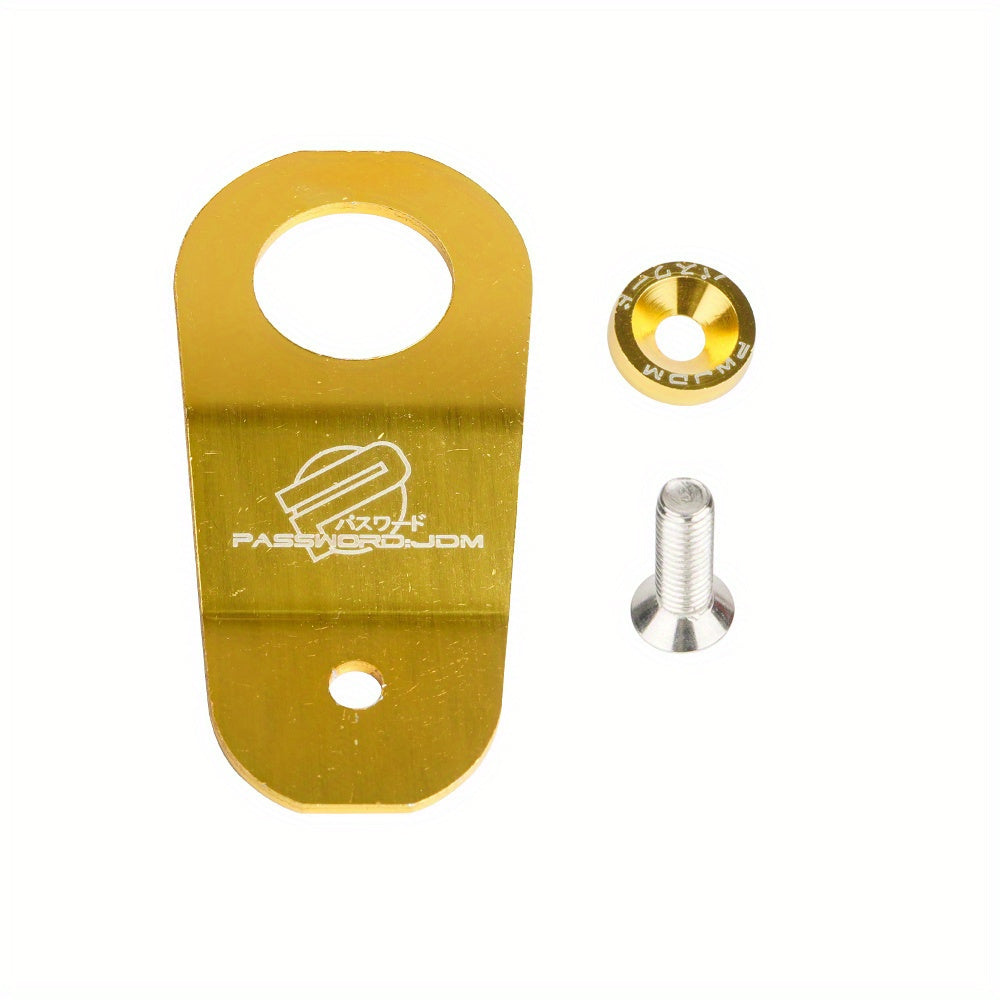 Aluminum Radiator Stay Bracket Kit for Honda Civic 1996-2000 Durable Easy Install