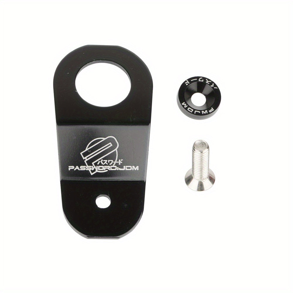 Aluminum Radiator Stay Bracket Kit for Honda Civic 1996-2000 Durable Easy Install