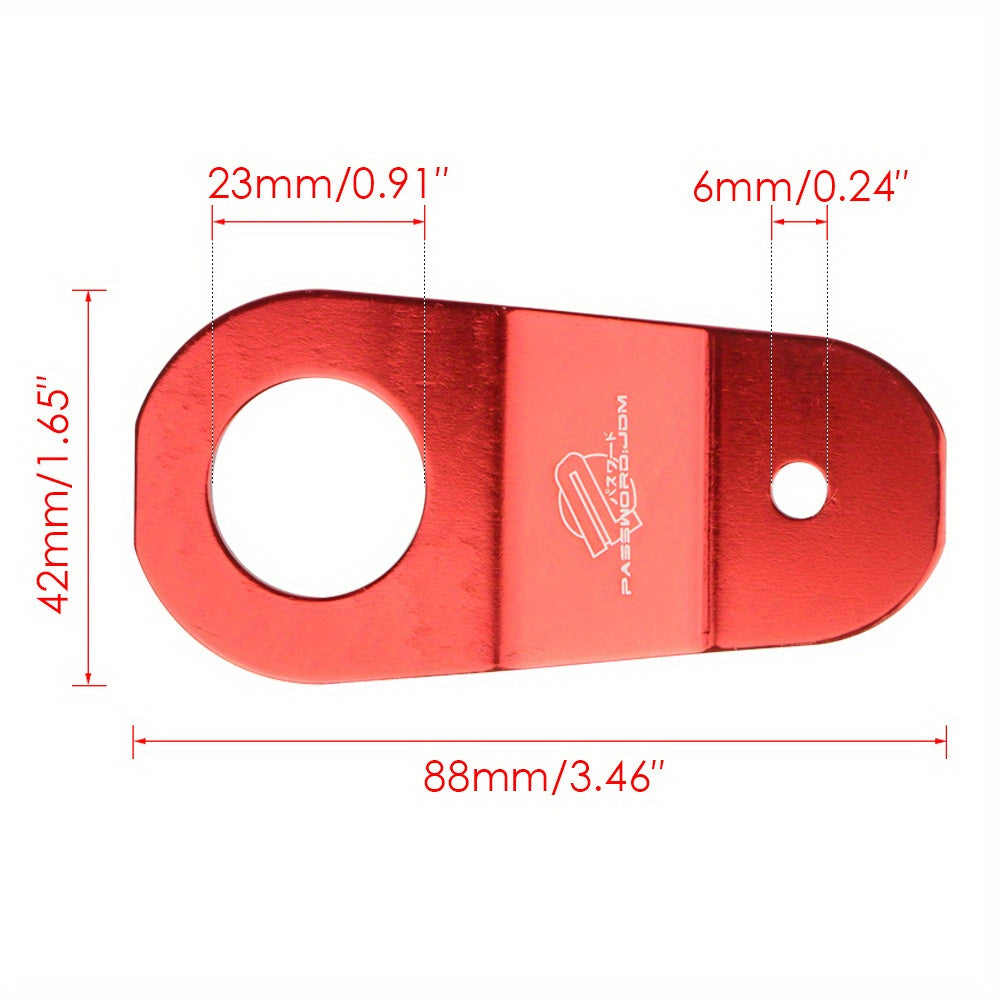 Aluminum Radiator Stay Bracket Kit for Honda Civic 1996-2000 Durable Easy Install