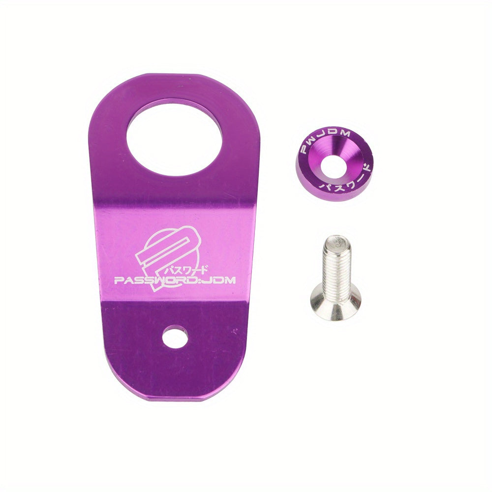 Aluminum Radiator Stay Bracket Kit for Honda Civic 1996-2000 Durable Easy Install