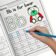 Educational Book for Kids Ages 5+ Alphabet Learning Activities English Language Development