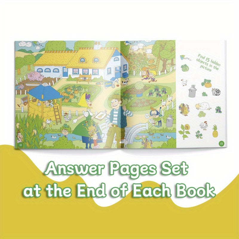 Children's Educational Chapter Book for Kids Age 5 Focus Cognitive Skills Learning