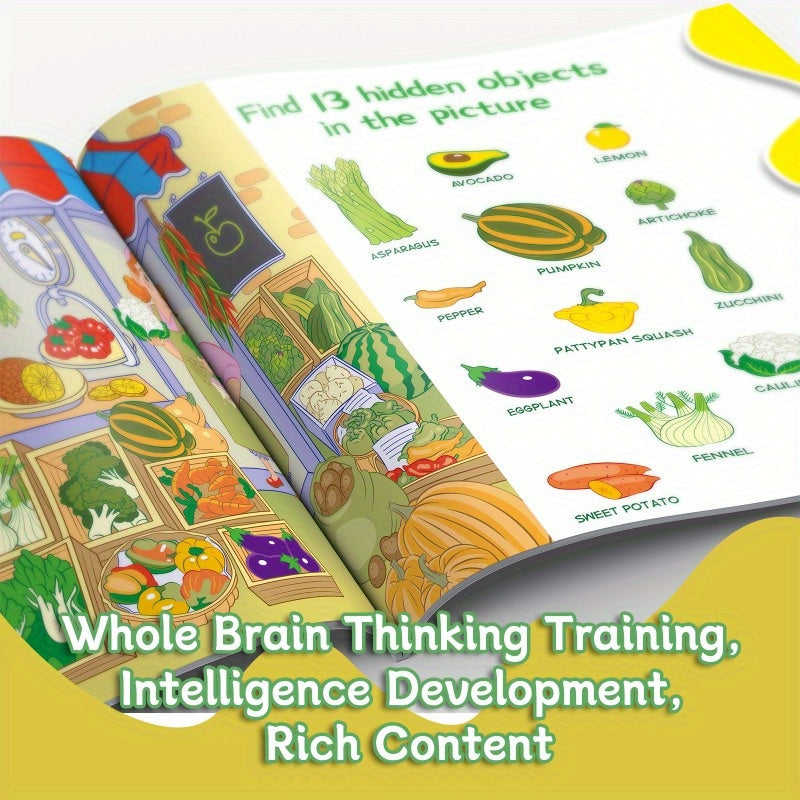 Children's Educational Chapter Book for Kids Age 5 Focus Cognitive Skills Learning