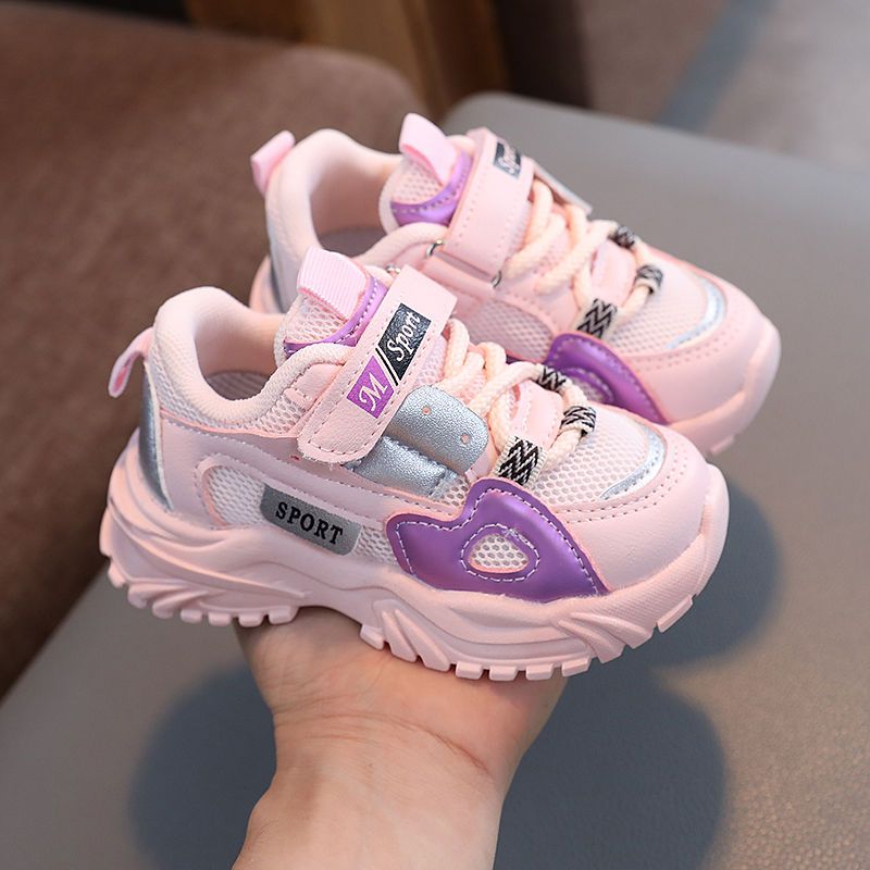 Kids' Sneakers for Boys and Girls Age 1-6 Non-Slip Soft Sole Spring Autumn Fabric Low Top