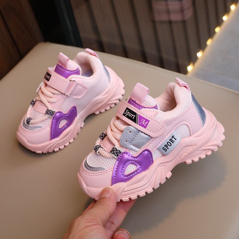 Kids' Sneakers for Boys and Girls Age 1-6 Non-Slip Soft Sole Spring Autumn Fabric Low Top