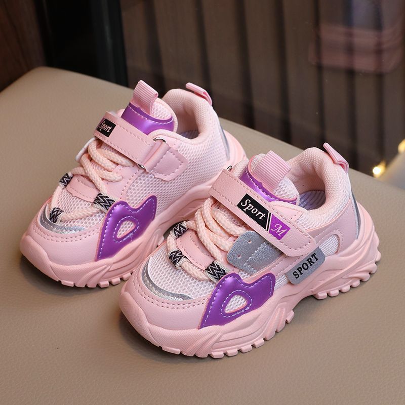 Kids' Sneakers for Boys and Girls Age 1-6 Non-Slip Soft Sole Spring Autumn Fabric Low Top