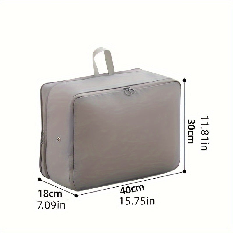 Set of 2 Expandable Compression Packing Cubes for Travel and Home Organization