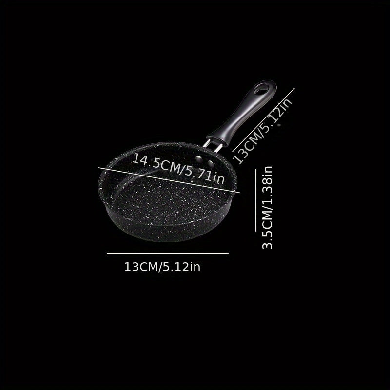 Non-Stick Frying Pan with Stainless Steel Handle for Induction and Gas Stoves