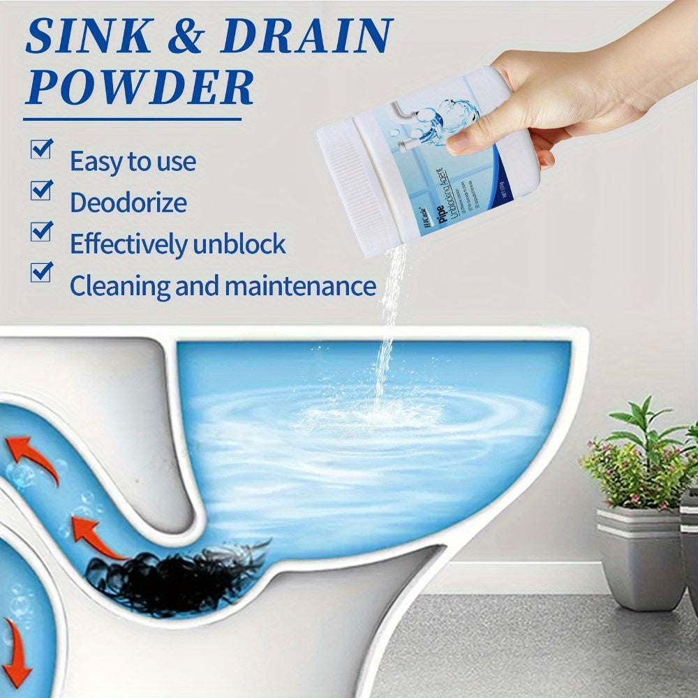 Drain Cleaner Powder 150g/350g for Unclogging Pipes and Odor Removal