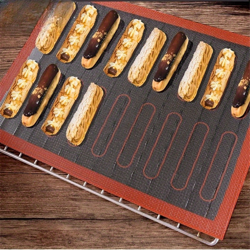 Silicone Double-Sided Baking Mat Non-Stick Perforated Pastry Sheet Oven Liner
