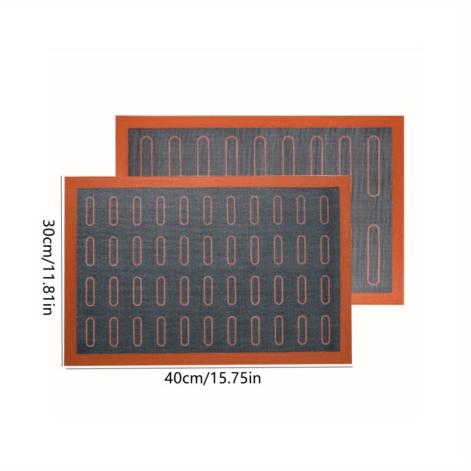 Silicone Double-Sided Baking Mat Non-Stick Perforated Pastry Sheet Oven Liner