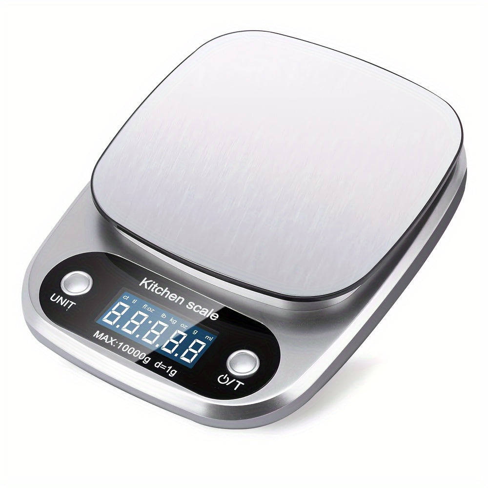 Digital Kitchen Scale 5kg/10kg with LCD Display Auto Shut-Off and Multiple Units