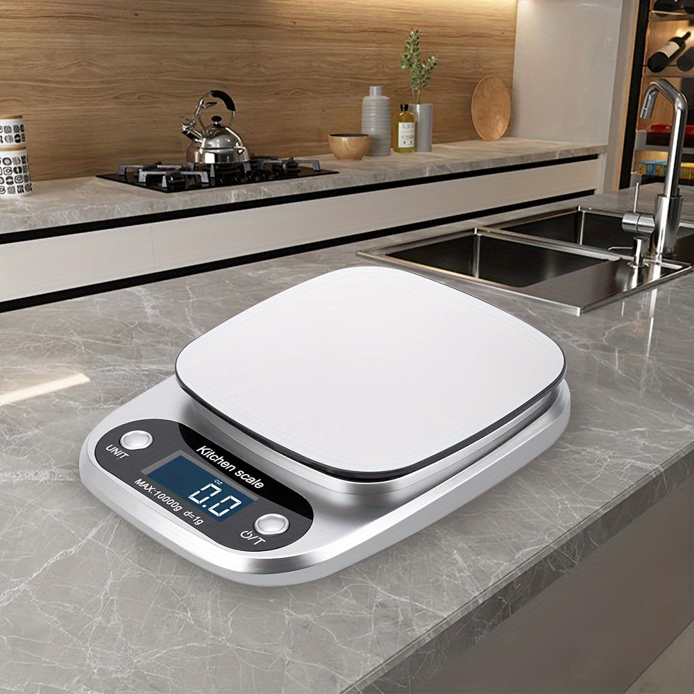 Digital Kitchen Scale 5kg/10kg with LCD Display Auto Shut-Off and Multiple Units