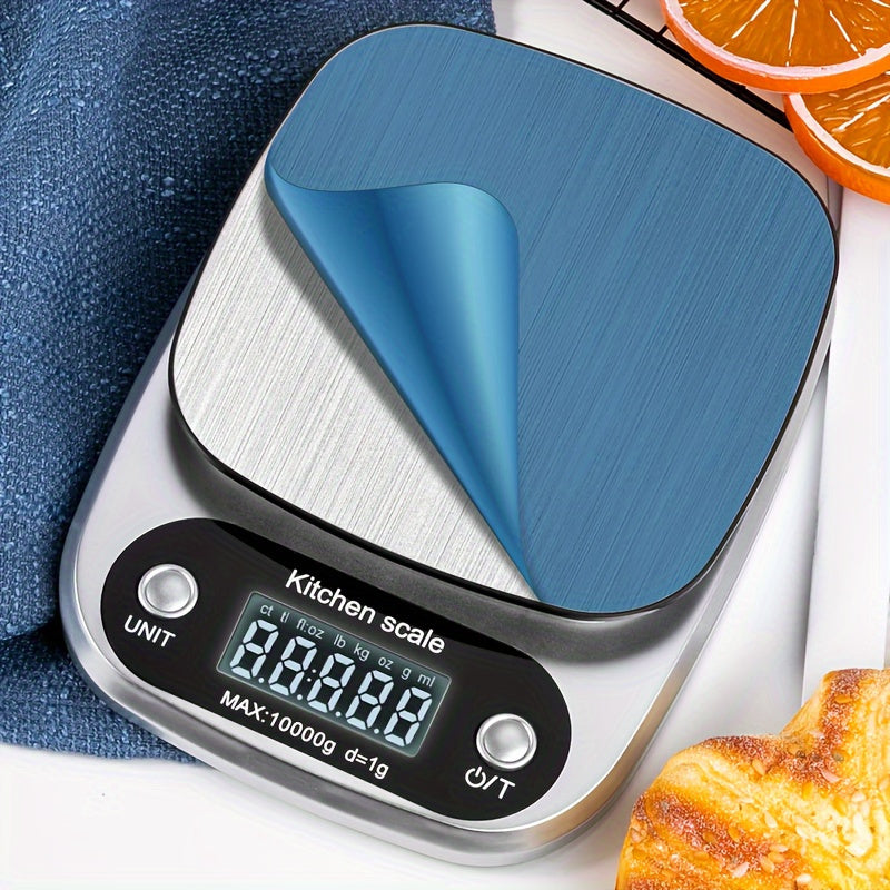 Digital Kitchen Scale 5kg/10kg with LCD Display Auto Shut-Off and Multiple Units