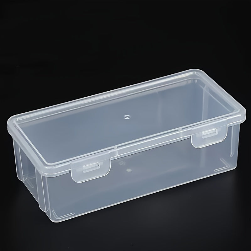 Large Capacity Transparent Plastic Refrigerator Storage Box Food Safe Stackable Organizer