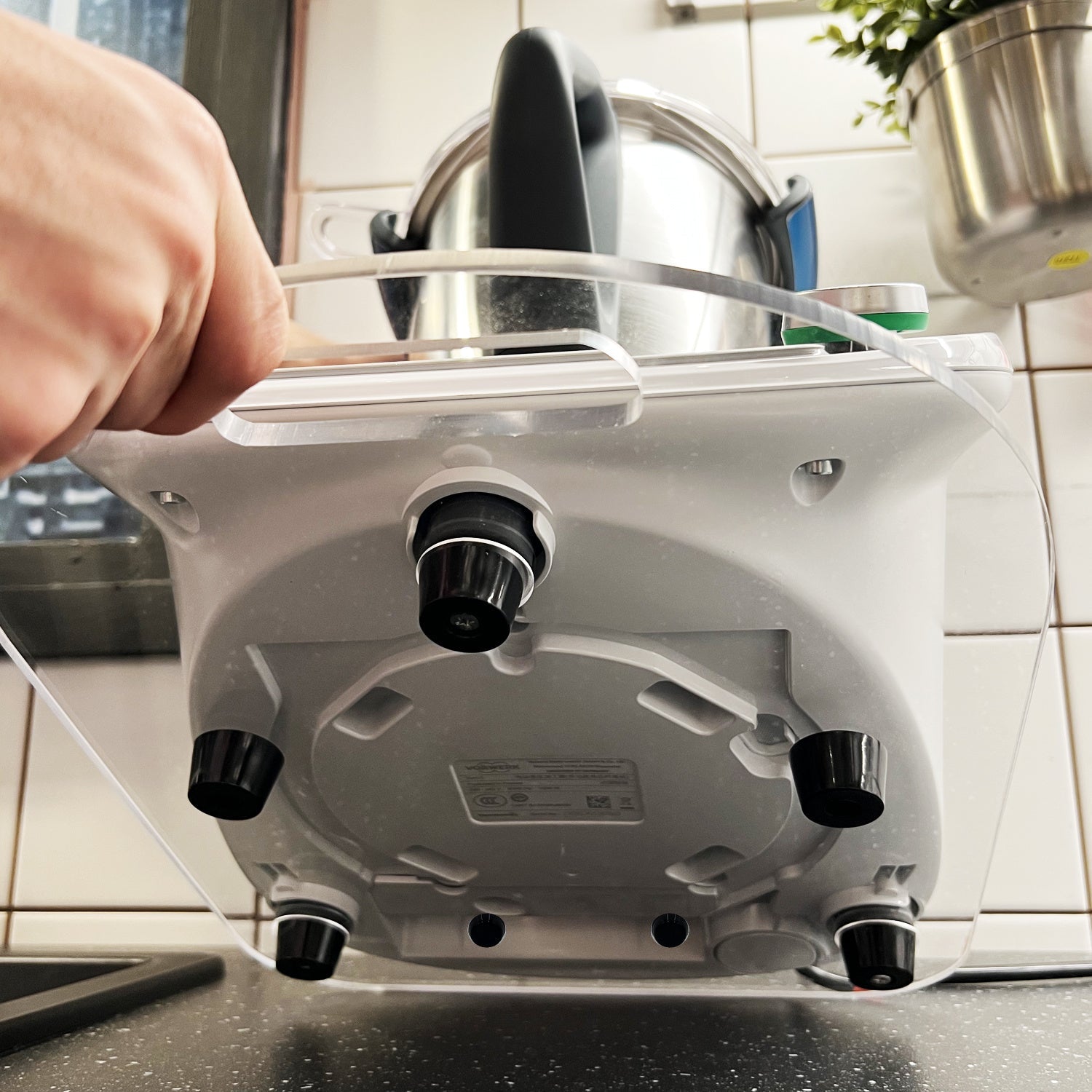 Slip-Resistant Acrylic Kitchen Mat for Thermomix TM6 TM5 0.79cm Thick