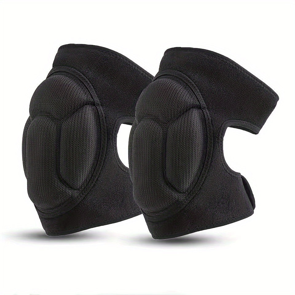 2 Pcs Men's Compression Sports Knee Pads for Skiing Motorcycle Riding