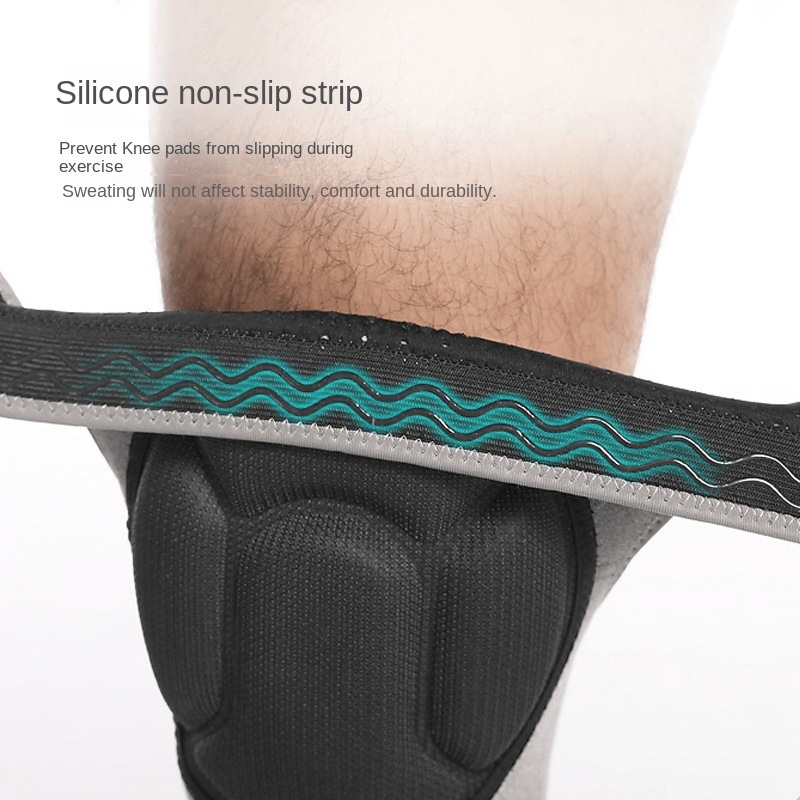 2 Piezas de rodilleras de compresión deportivas para hombres para esquí y motocicleta