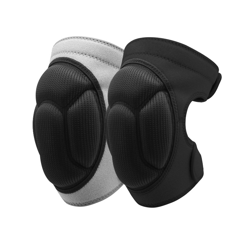 2 Pcs Men's Compression Sports Knee Pads for Skiing Motorcycle Riding