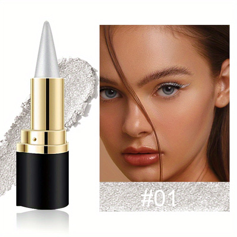 Women Gel Eyeliner Pencil Waterproof Black Brown Grey Makeup Tool